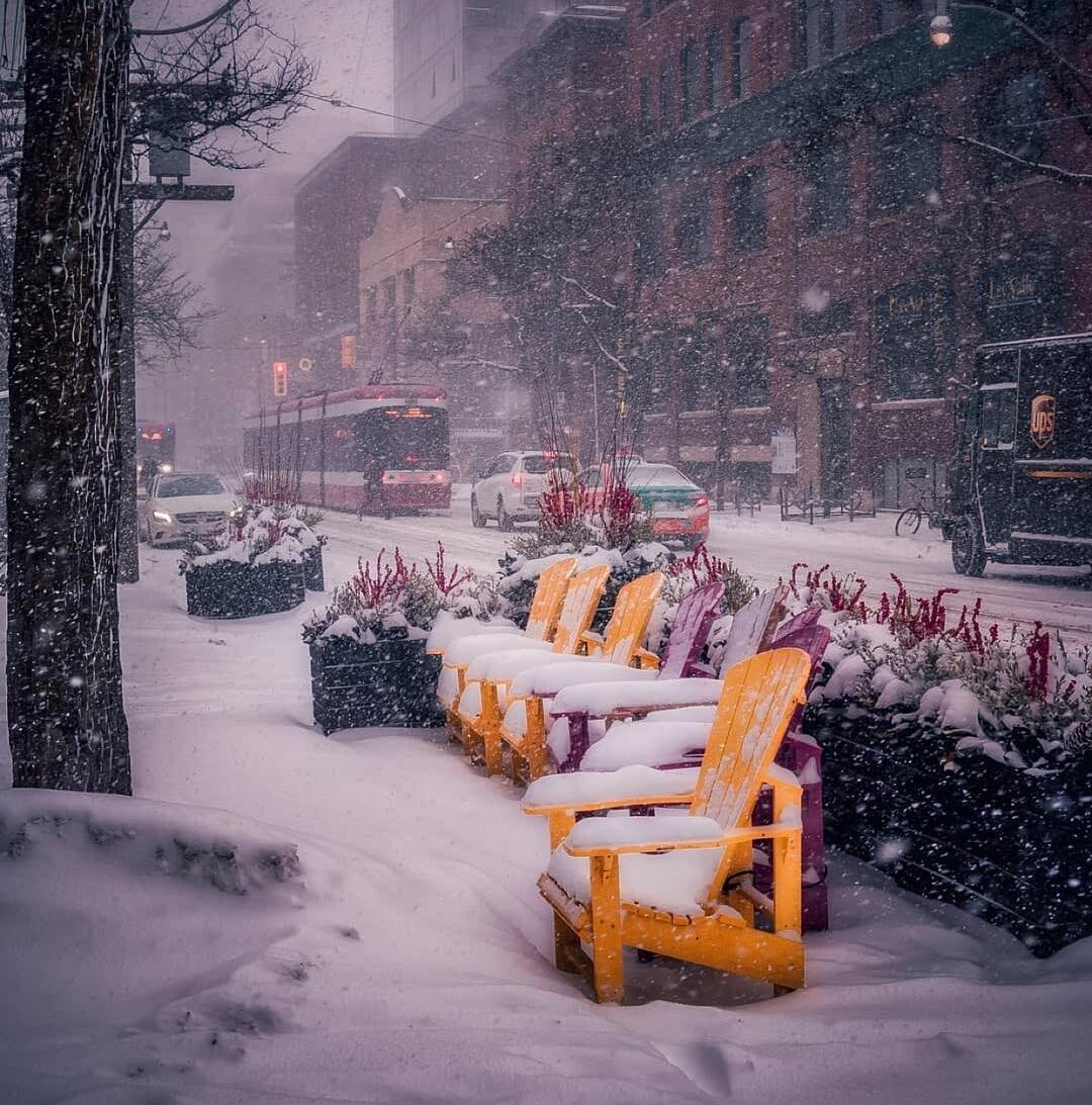 زمستان در تورنتو کانادا