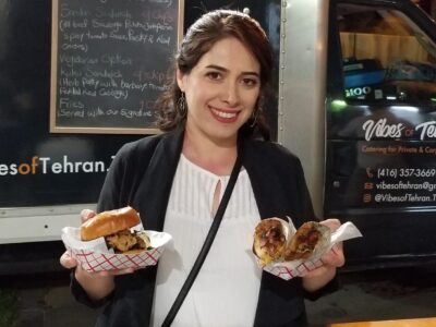 فود تراک ایرانی وایبز آف تهران در تورنتو کانادا