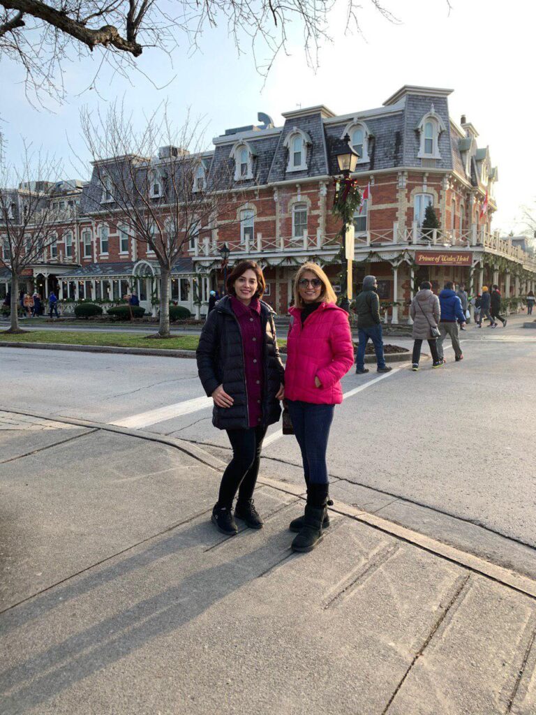 شهری در نزدیکی آبشار نیاگارا در استان آنتاریوی کانادا