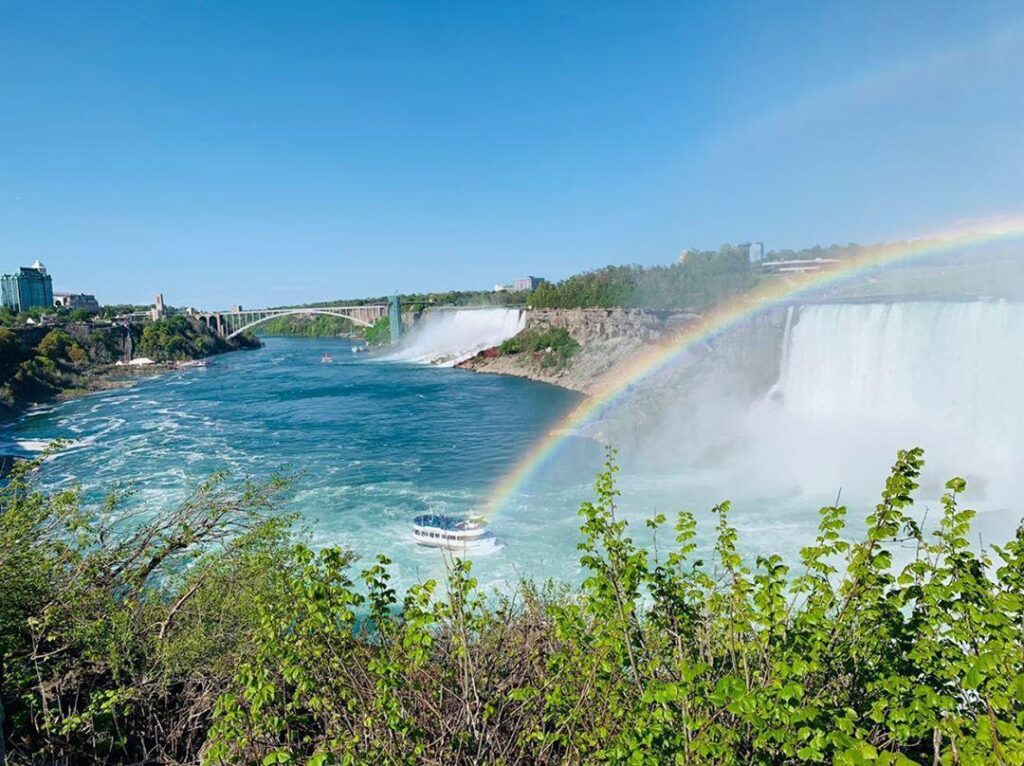 آبشارهای نیاگارا در استان آنتاریوی کانادا