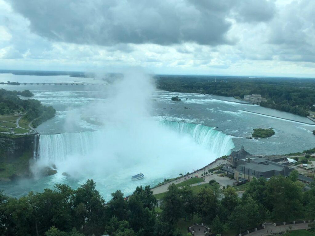 آبشارهای نیاگارا در استان آنتاریوی کانادا