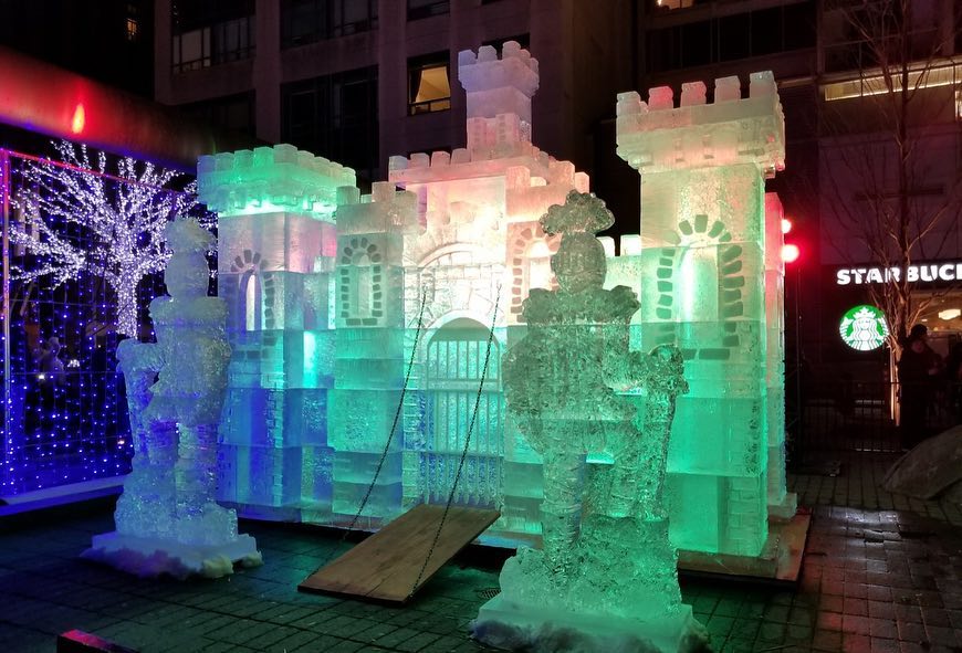 Bloor-Yorkville IceFest 2019 in Toronto