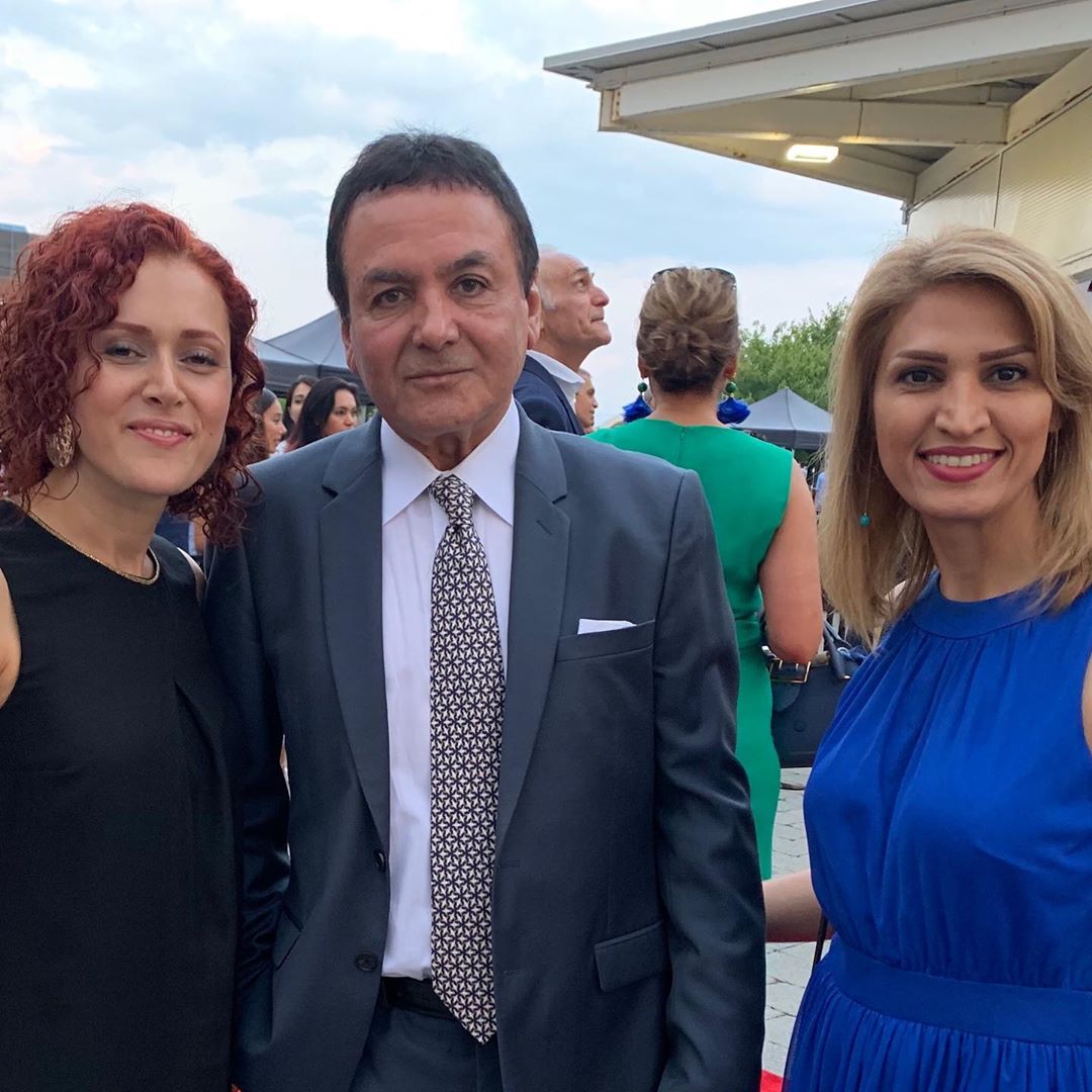 فیروز نادری در مراسم افتتاحیه و فرش قرمز تیرگان 2019 در تورنتو کانادا