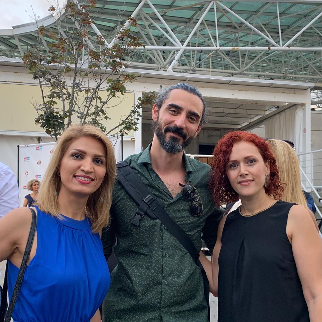 آقای کاژ در مراسم افتتاحیه و فرش قرمز تیرگان 2019 در تورنتو کانادا