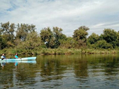 کایاک سواری در دریاچهی هامبر تورنتو کانادا