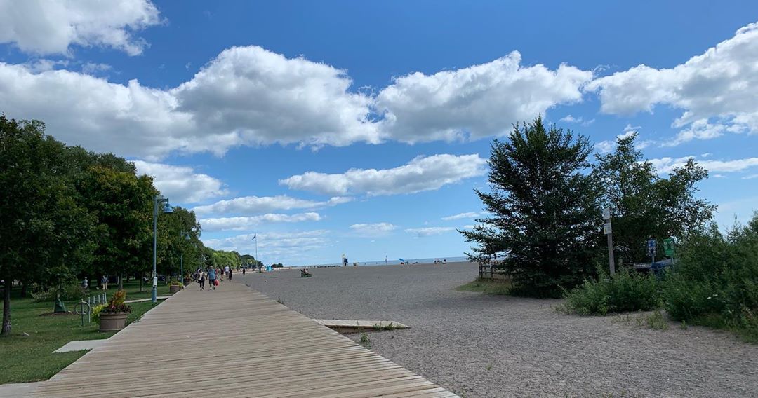 ساحل وودباین در تورنتو کانادا