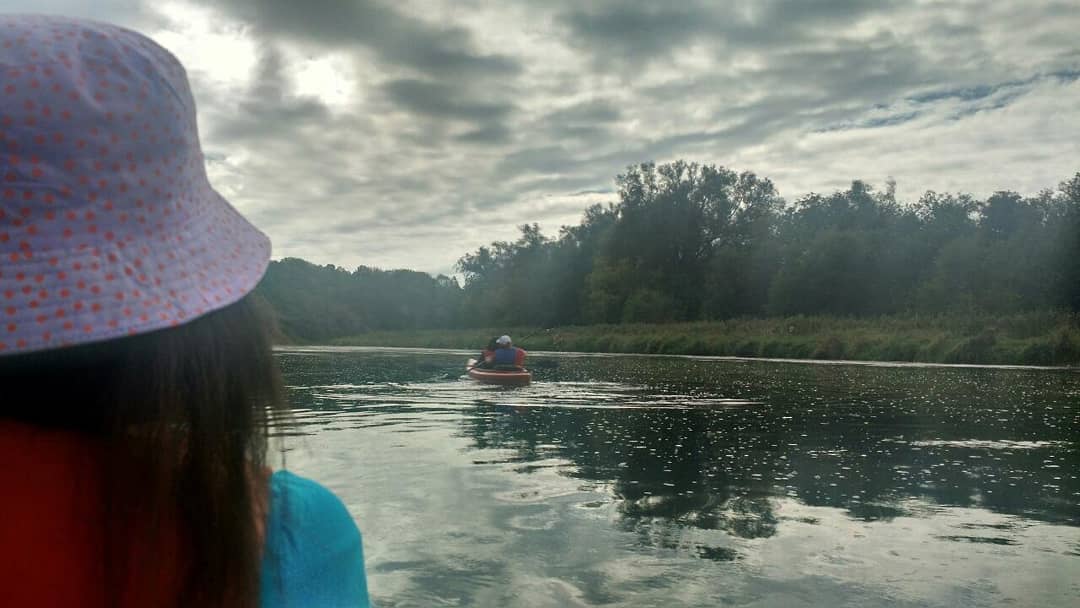 کایاک سواری در دریاچهی هامبر تورنتو کانادا