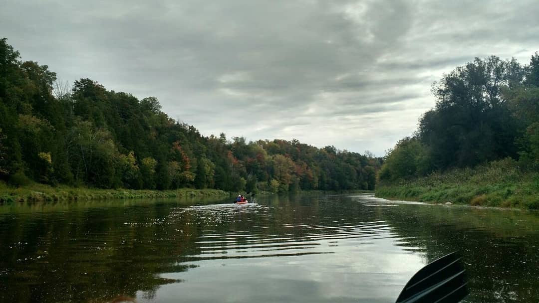 کایاک سواری در دریاچهی هامبر تورنتو کانادا